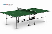 Теннисный стол Olympic с сеткой - стол для настольного тенниса для частного использования со встроенной сеткой.