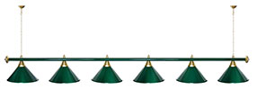 Startbilliards, 6 плафонов
