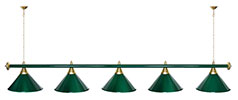 Startbilliards, 5 плафонов