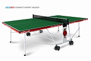 Теннисный стол Compact Expert Indoor - компактная модель теннисного стола для помещений. Уникальный механизм трансформации.